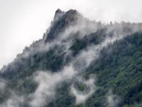 Wolkenschwaden umtanzen das Zellerhorn